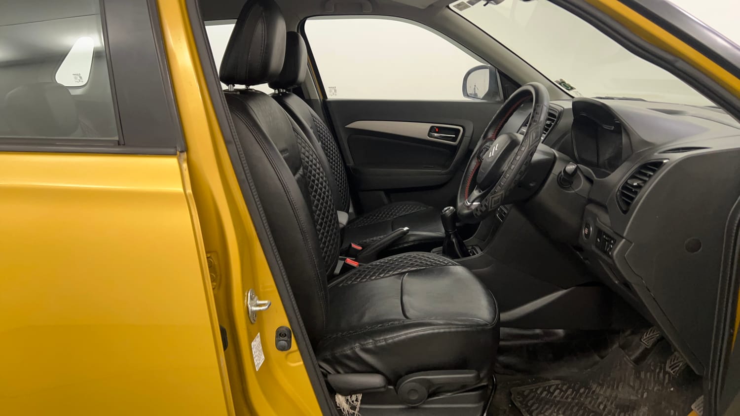 Used 2017 Maruti Suzuki Vitara Brezza ZDi+ Dual Tone Diesel Manual interior RIGHT SIDE FRONT DOOR CABIN VIEW