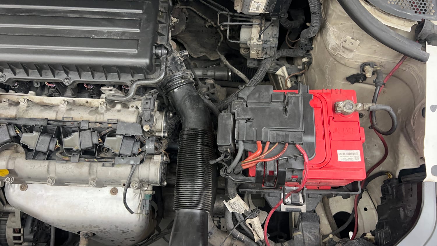 Used 2018 Skoda Rapid Style 1.6 MPI Petrol Manual engine ENGINE LEFT SIDE VIEW