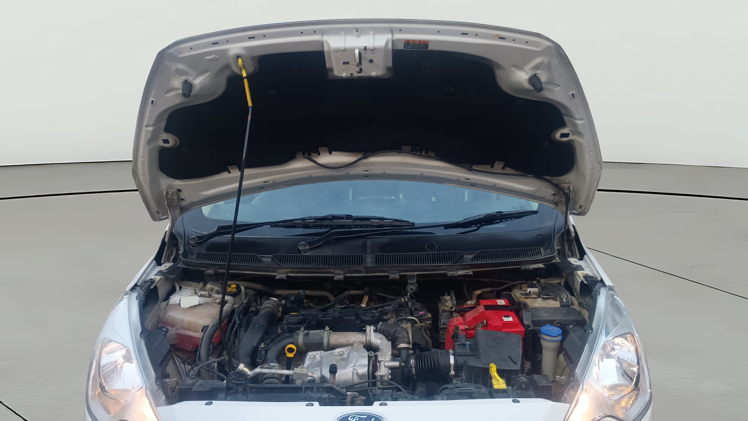 Used 2016 Ford Figo Aspire Trend 1.5 TDCi Diesel Manual engine ENGINE & BONNET OPEN FRONT VIEW
