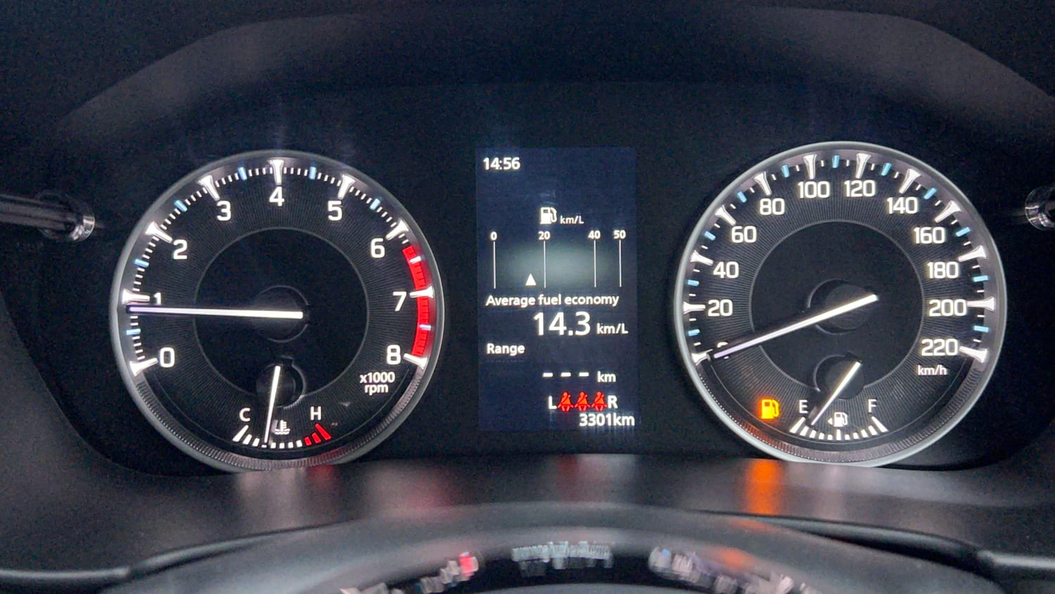 Used 2026 Maruti Suzuki Victoris LXI MT 2W Petrol Manual interior CLUSTERMETER VIEW