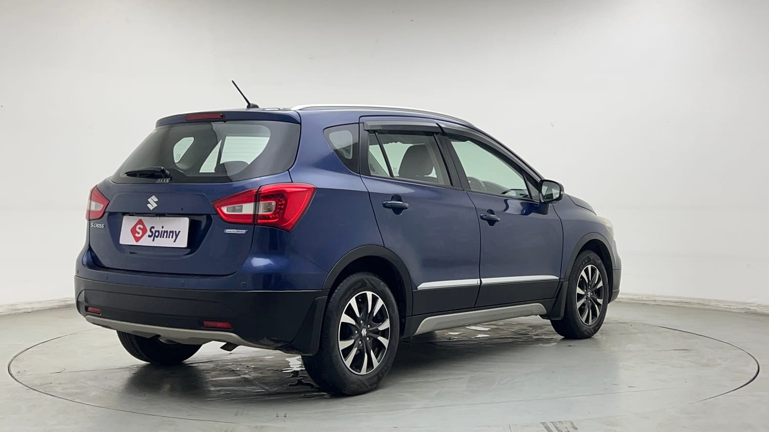 Used 2020 Maruti Suzuki S-Cross Alpha Petrol Manual exterior RIGHT REAR CORNER VIEW