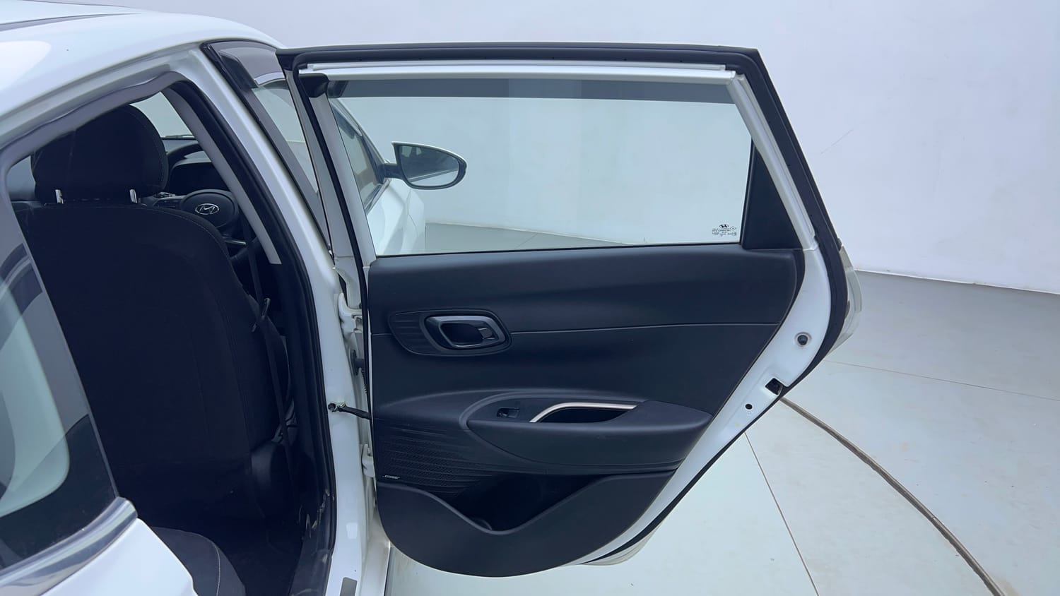 Used 2023 Hyundai New i20 Asta (O) 1.2 MT Petrol Manual interior RIGHT REAR DOOR OPEN VIEW