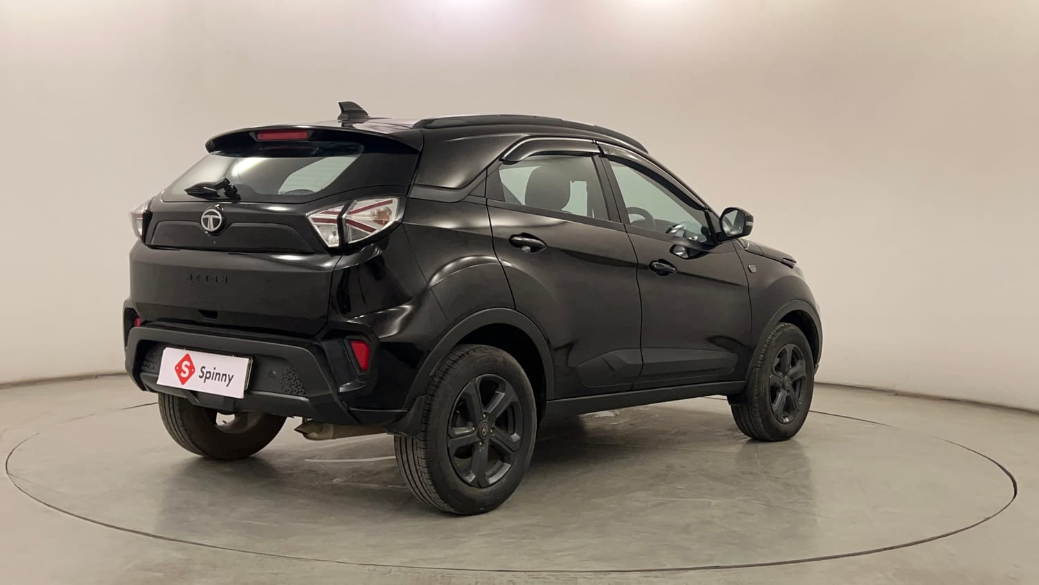 Used 2022 Tata Nexon XZA Plus (HS) Dark Edition Petrol Automatic exterior RIGHT REAR CORNER VIEW