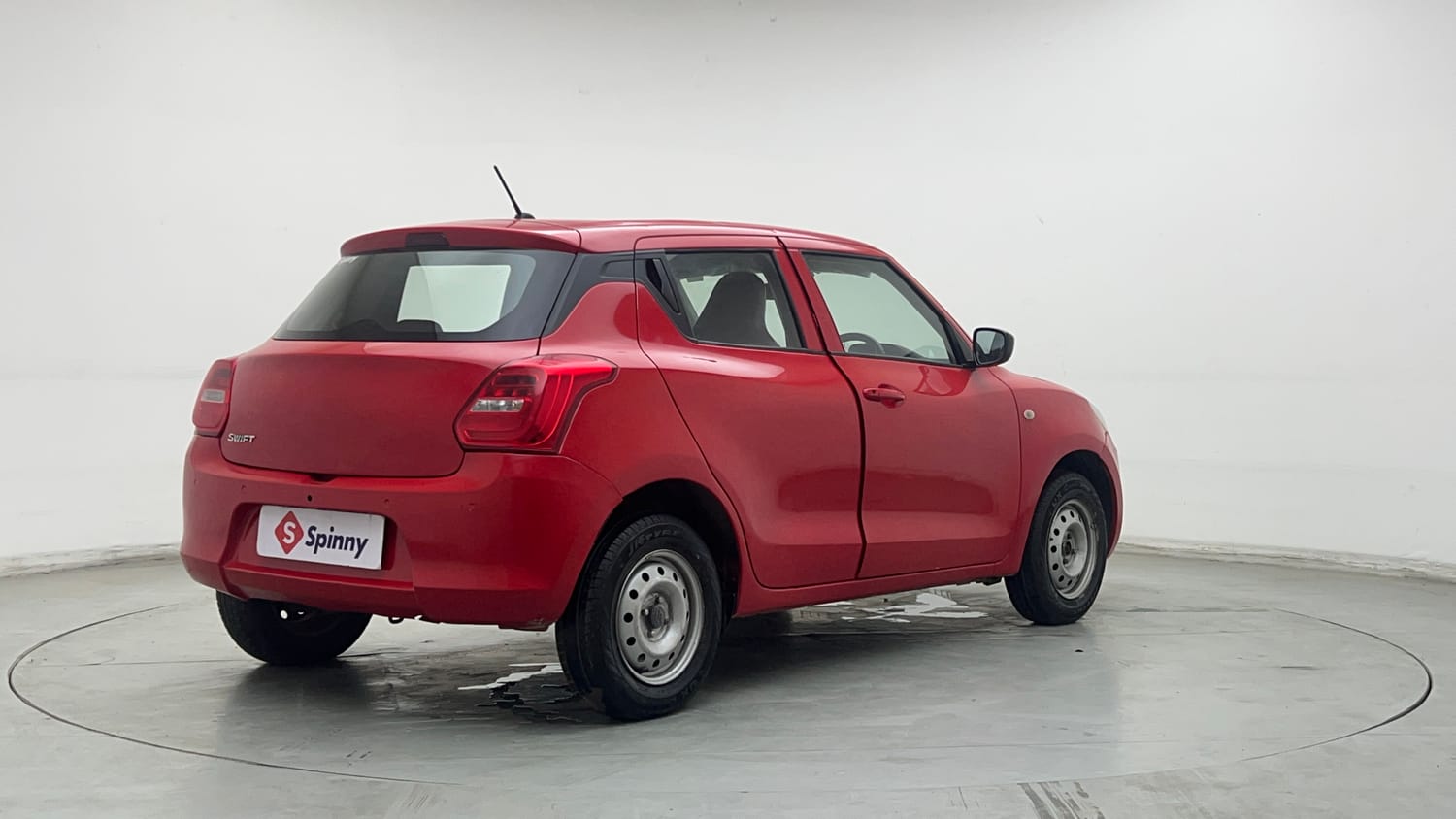 Used 2022 Maruti Suzuki Swift LXi Petrol Manual exterior RIGHT REAR CORNER VIEW