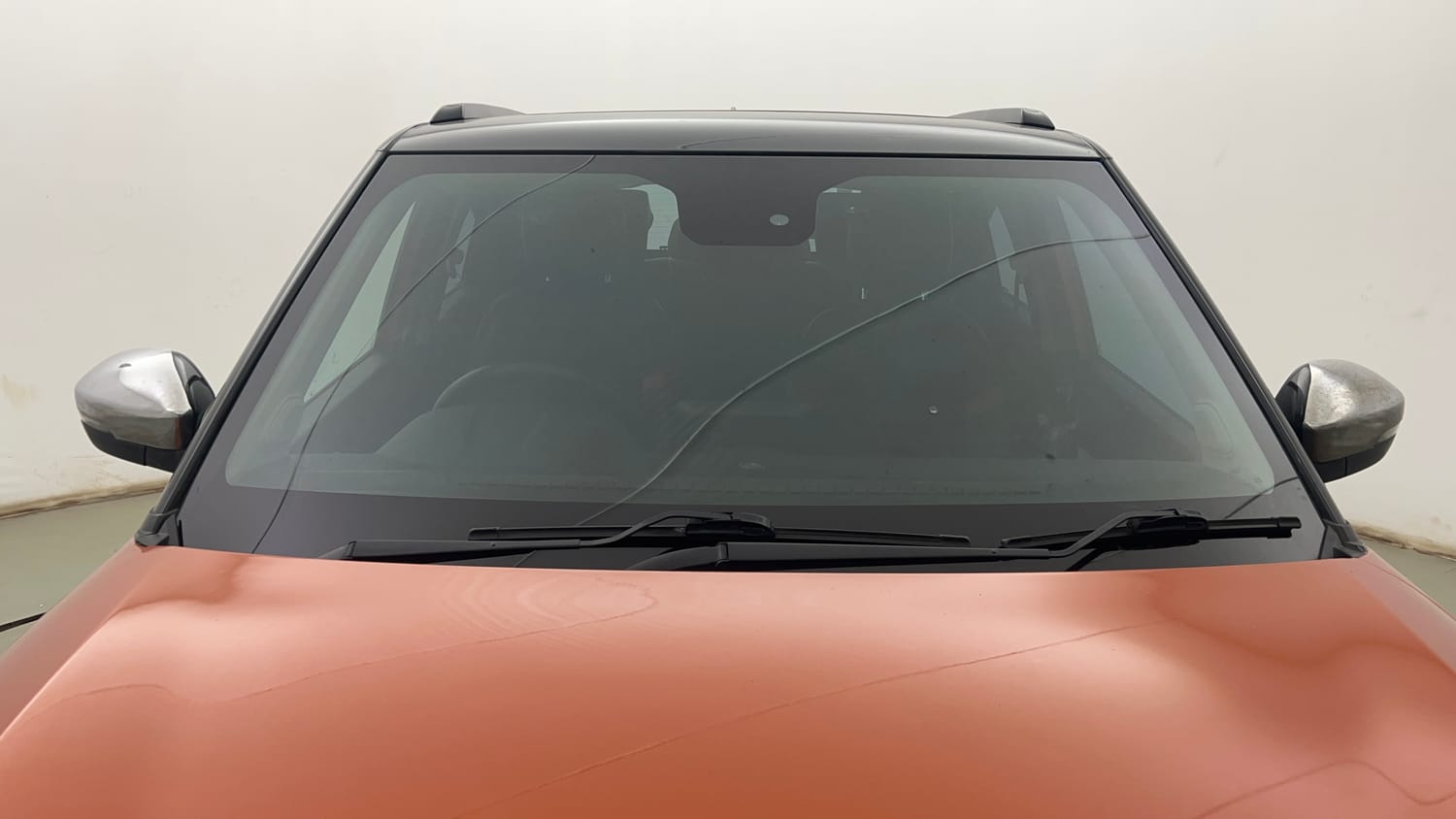 Used 2024 Tata Punch Creative Dual Tone AMT Sunroof Petrol Automatic exterior FRONT WINDSHIELD VIEW