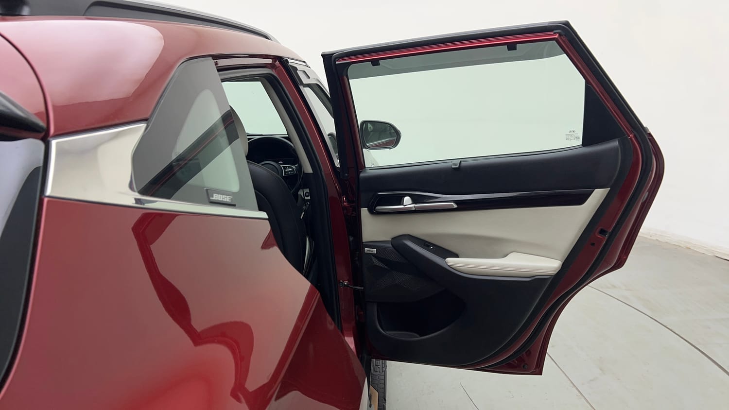 Used 2019 kia Seltos GTX Plus DCT 1.4 Petrol Automatic interior RIGHT REAR DOOR OPEN VIEW