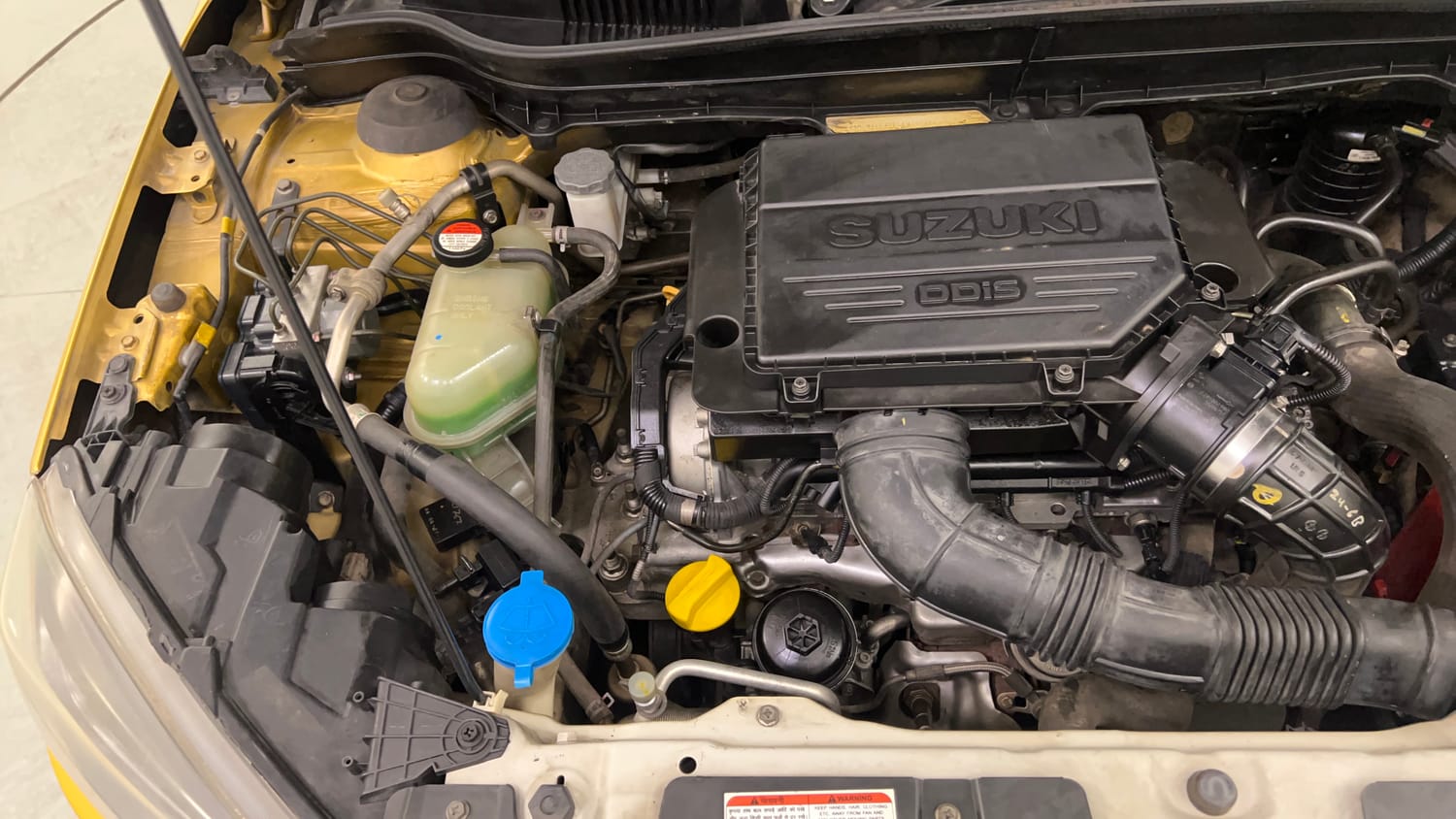 Used 2017 Maruti Suzuki Vitara Brezza ZDi+ Dual Tone Diesel Manual engine ENGINE RIGHT SIDE VIEW