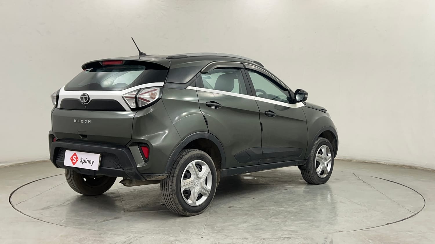Used 2022 Tata Nexon XM Petrol Manual exterior RIGHT REAR CORNER VIEW