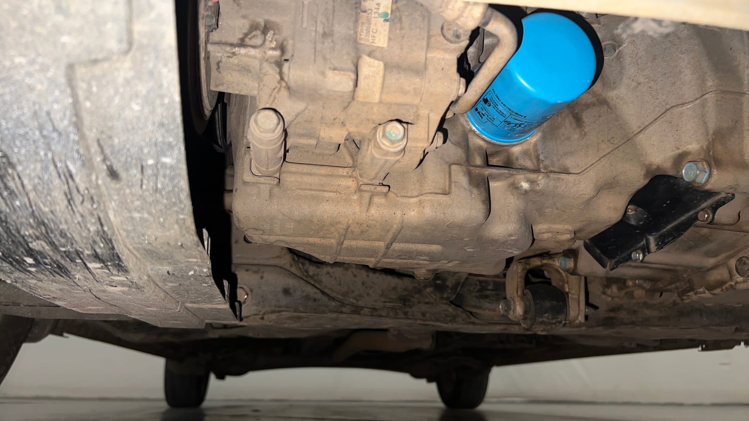 Used 2020 Honda Amaze 1.2 VX CVT Petrol Petrol Automatic extra FRONT LEFT UNDERBODY VIEW