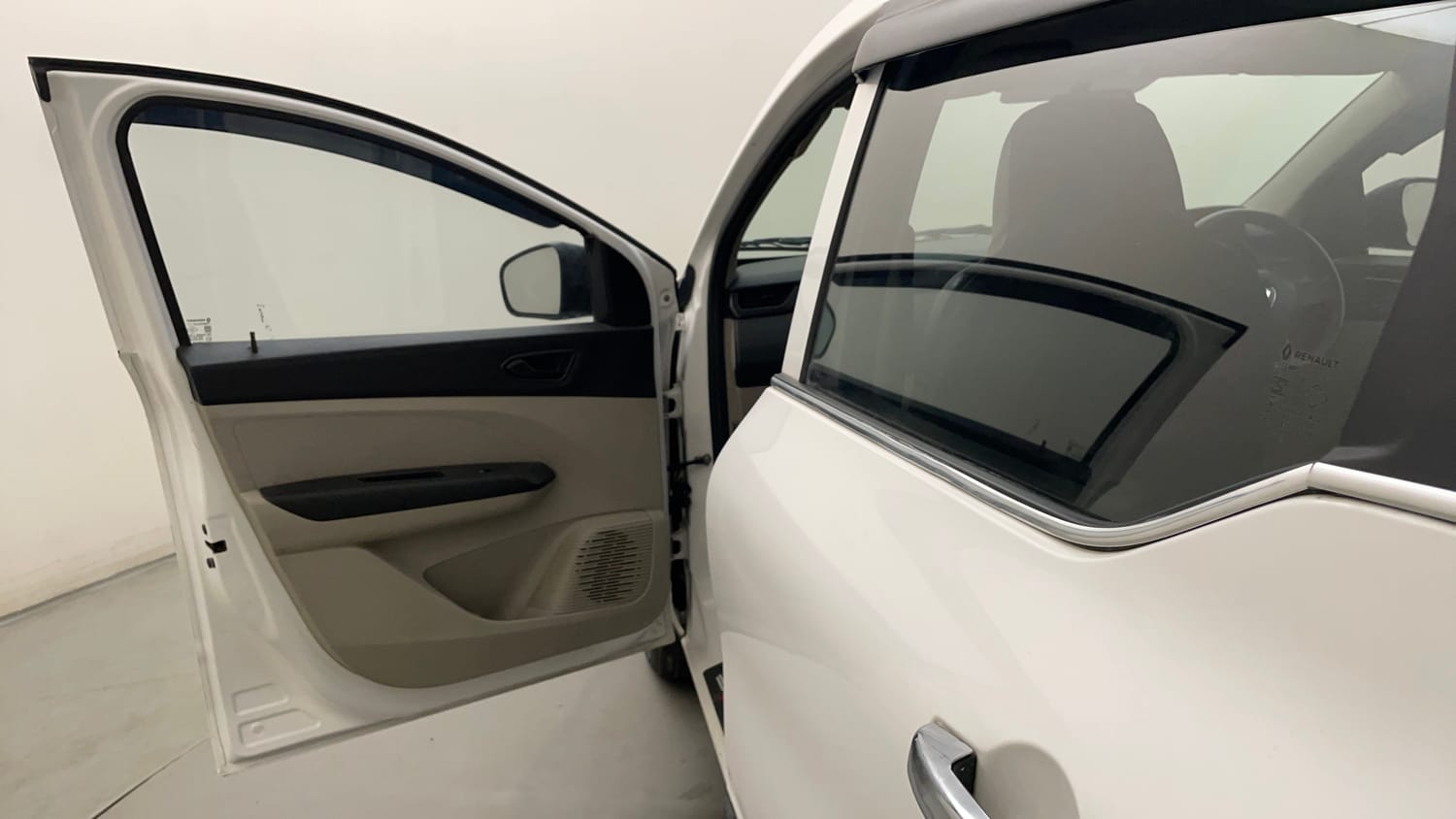 Used 2021 Renault Triber RXE Petrol Manual interior LEFT FRONT DOOR OPEN VIEW
