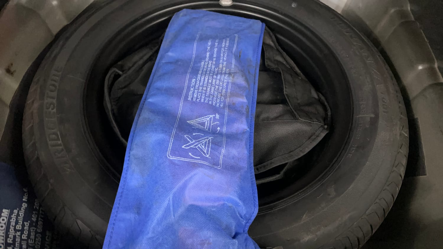 Used 2022 Tata Nexon XZA Plus (HS) Dark Edition Petrol Automatic tyres SPARE TYRE VIEW