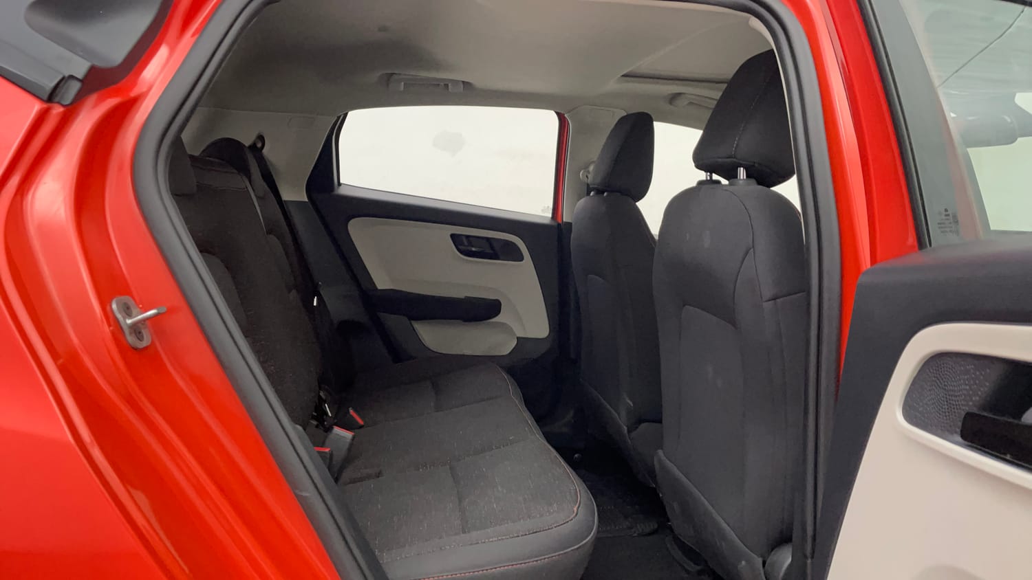 Used 2025 Tata Altroz Pure S Petrol 5AMT Petrol Automatic interior RIGHT SIDE REAR DOOR CABIN VIEW