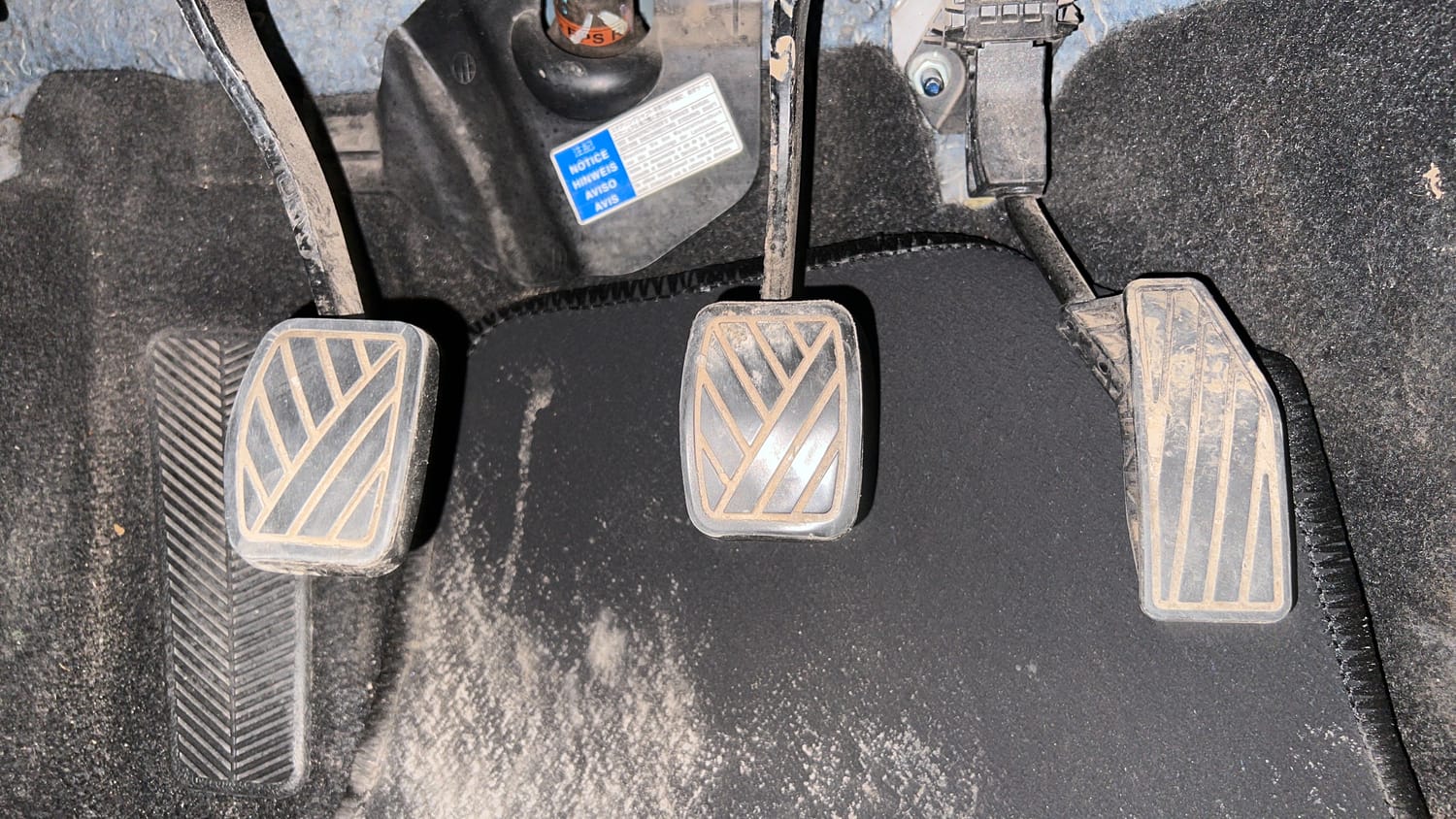 Used 2018 Maruti Suzuki Baleno Delta 1.2 Petrol Manual interior PEDALS VIEW