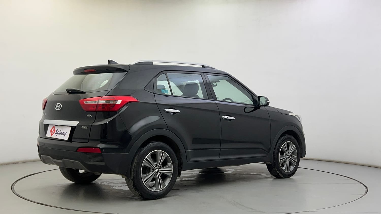 Used 2017 Hyundai Creta 1.6 SX Plus AT Petrol Petrol Automatic exterior RIGHT REAR CORNER VIEW