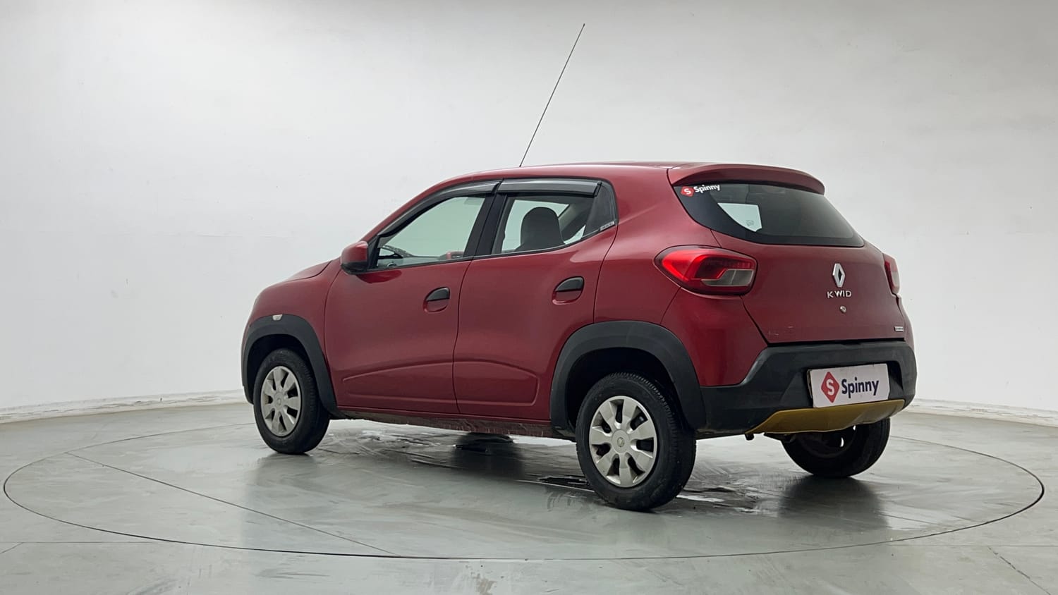 Used 2018 Renault Kwid 1.0 Marvel Iron Man Edition AMT Petrol Automatic exterior LEFT REAR CORNER VIEW