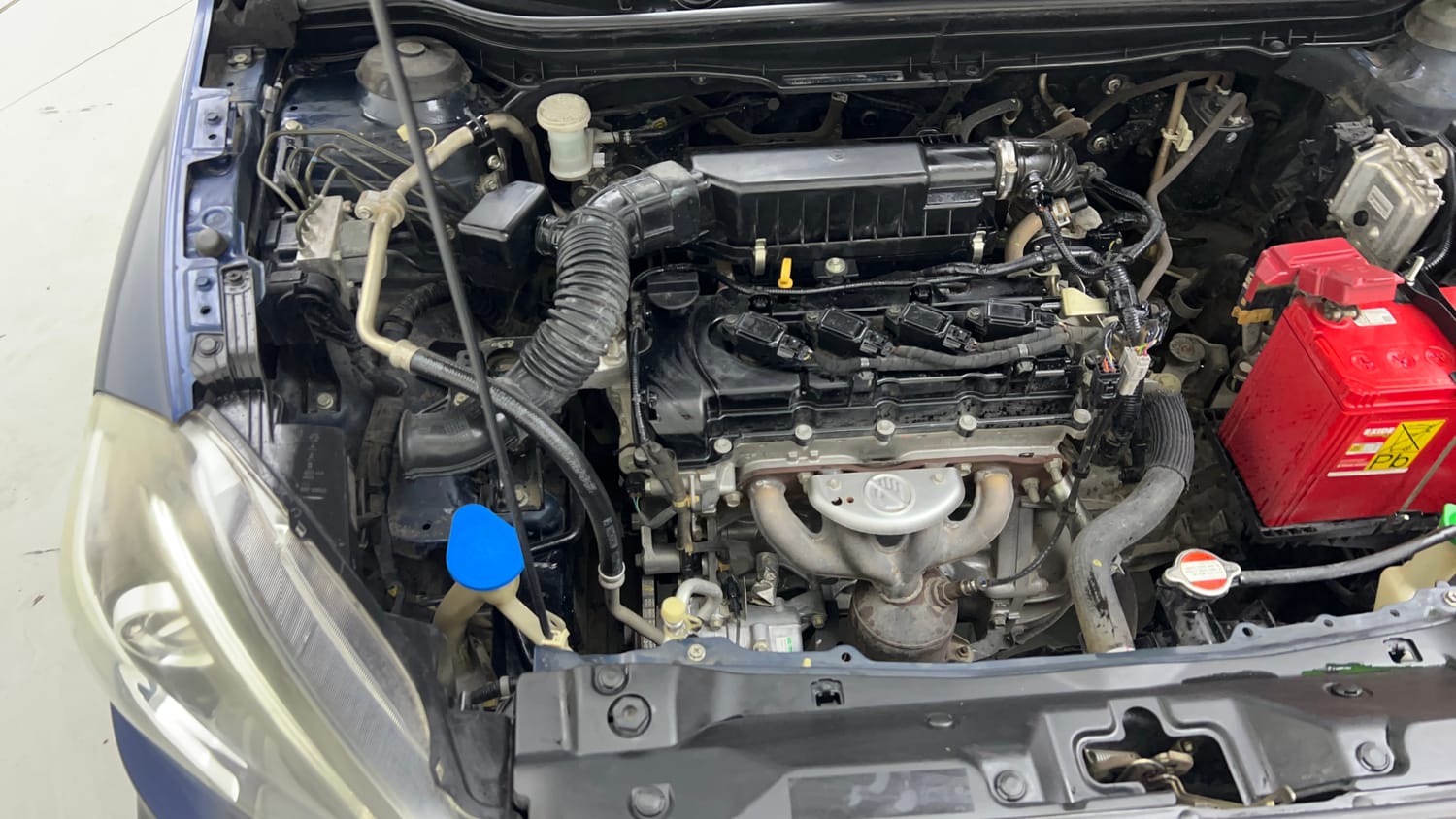 Used 2020 Maruti Suzuki S-Cross Alpha Petrol Manual engine ENGINE RIGHT SIDE VIEW