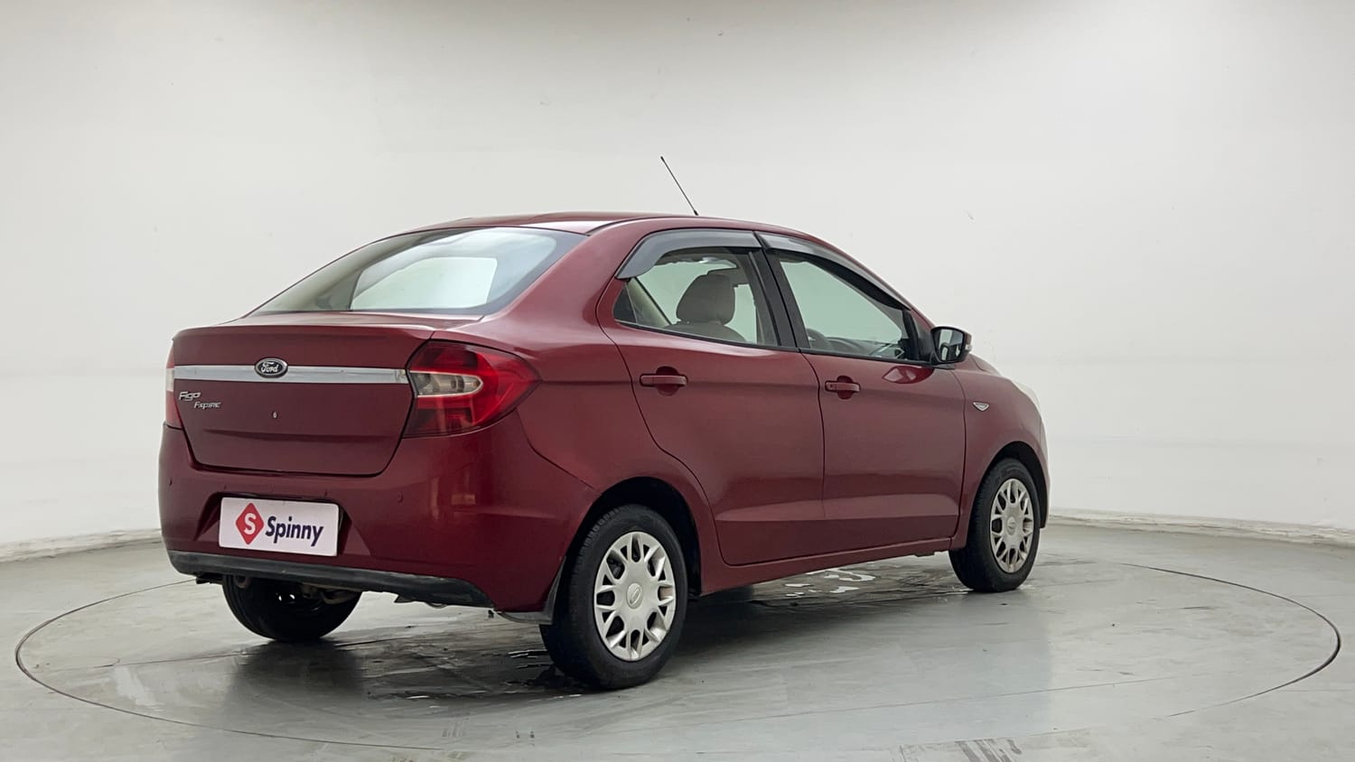 Used 2015 Ford Figo Aspire Trend 1.2 Ti-VCT Petrol Manual exterior RIGHT REAR CORNER VIEW