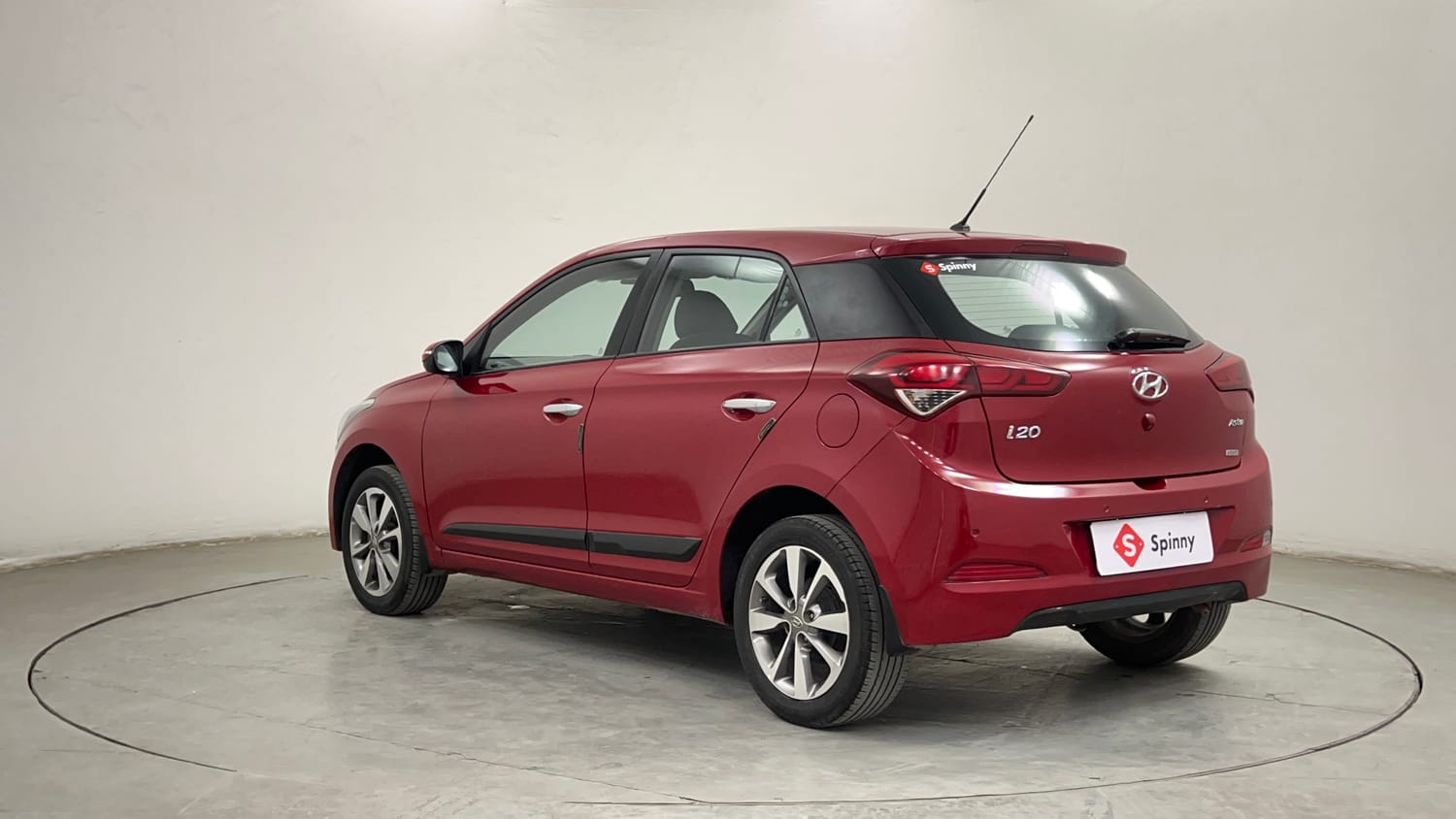 Used 2015 Hyundai Elite i20 Asta 1.2 Petrol Manual exterior LEFT REAR CORNER VIEW