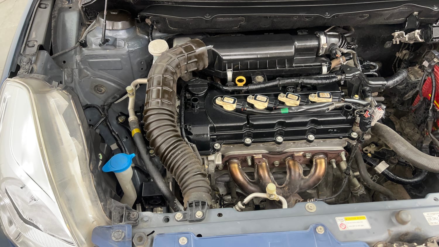 Used 2016 Maruti Suzuki Baleno Zeta 1.2 Petrol Manual engine ENGINE RIGHT SIDE VIEW