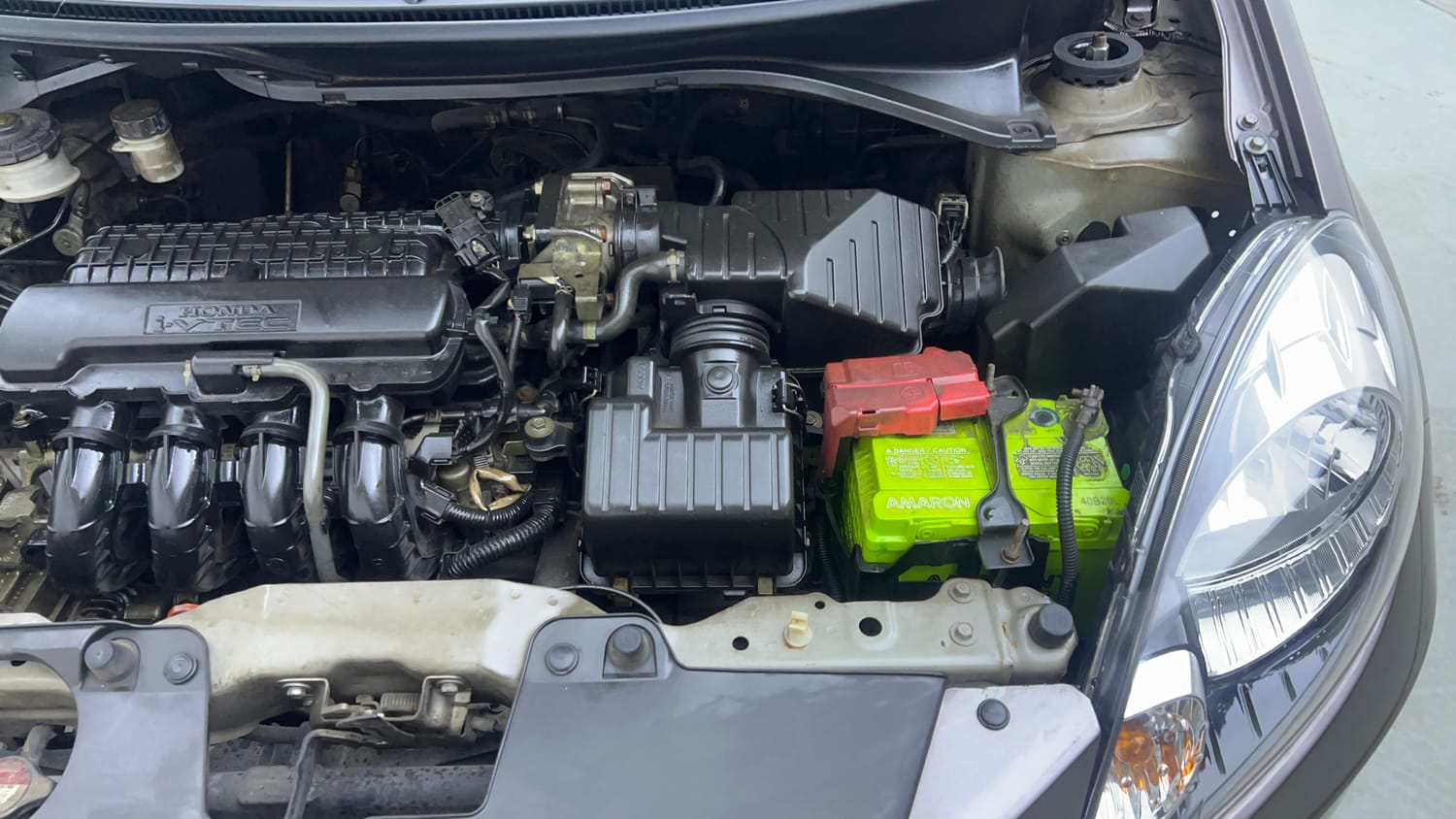 Used 2014 Honda Brio S MT Petrol Manual engine ENGINE LEFT SIDE VIEW
