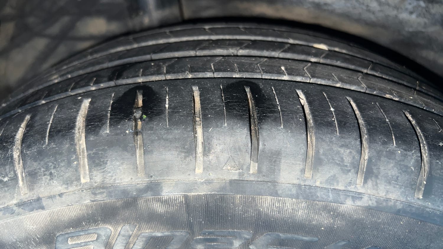 Used 2018 Honda WR-V VX MT Diesel Diesel Manual tyres RIGHT REAR TYRE TREAD VIEW