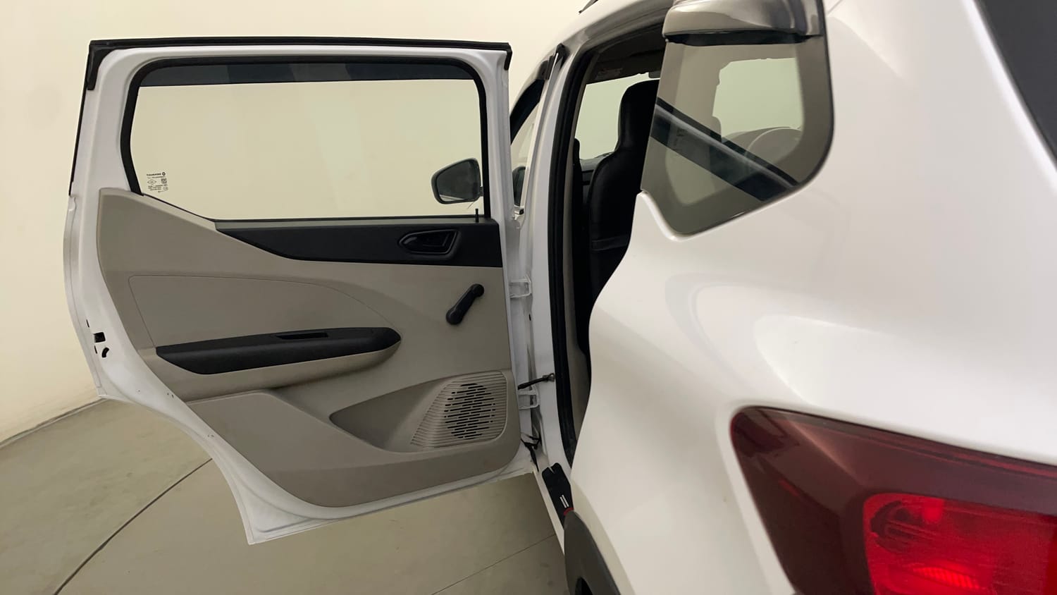 Used 2021 Renault Triber RXE Petrol Manual interior LEFT REAR DOOR OPEN VIEW