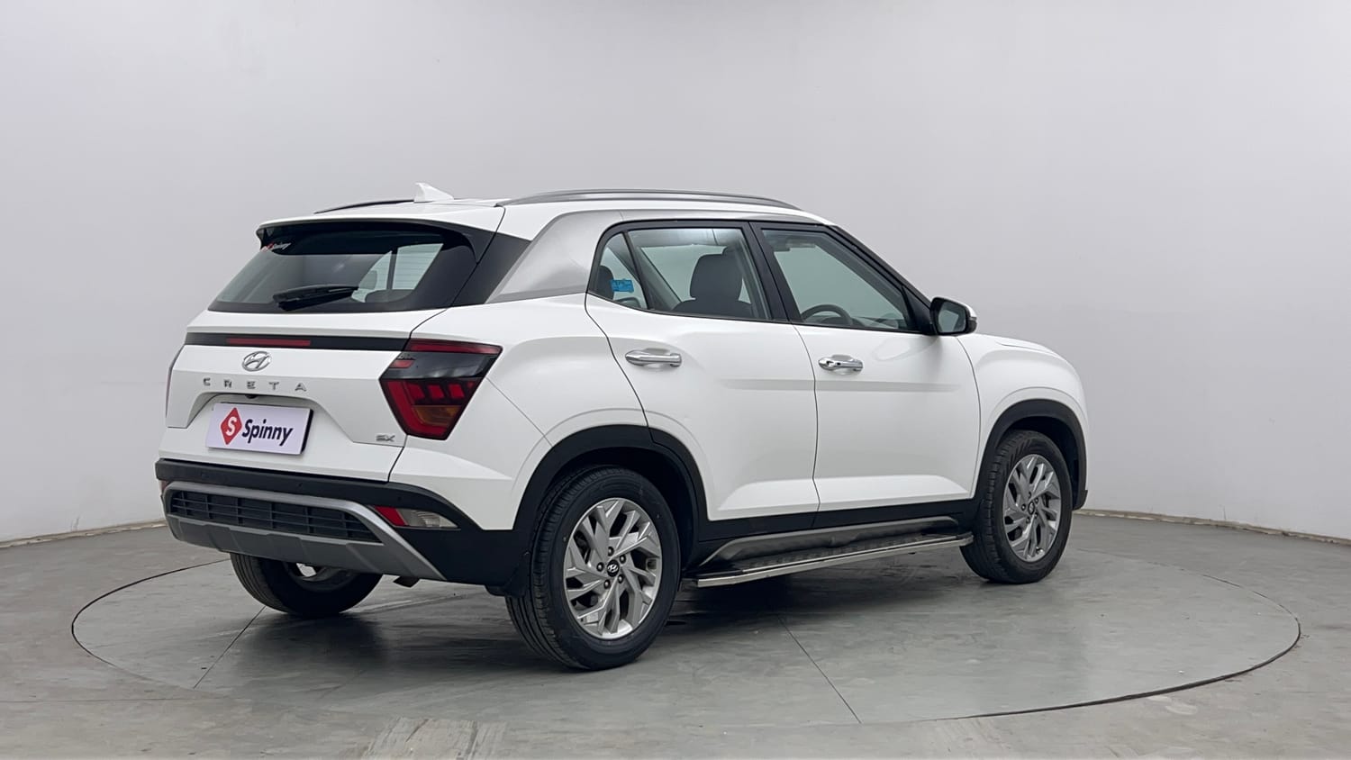 Used 2023 Hyundai Creta SX 1.5 Petrol Petrol Manual exterior RIGHT REAR CORNER VIEW