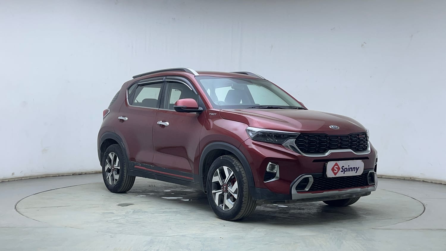Used 2021 Kia Sonet GTX Plus 1.0 DCT Petrol Automatic exterior RIGHT FRONT CORNER VIEW