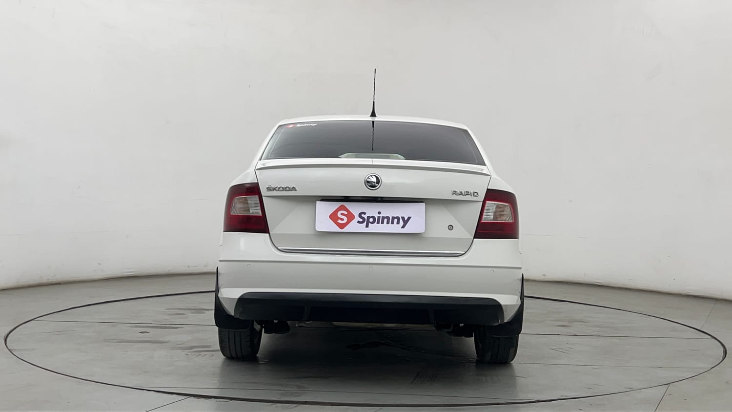 Used 2018 Skoda Rapid Style 1.6 MPI Petrol Manual exterior BACK VIEW