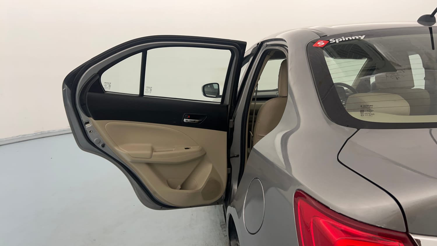 Used 2020 Maruti Suzuki Dzire ZXi Petrol Manual interior LEFT REAR DOOR OPEN VIEW