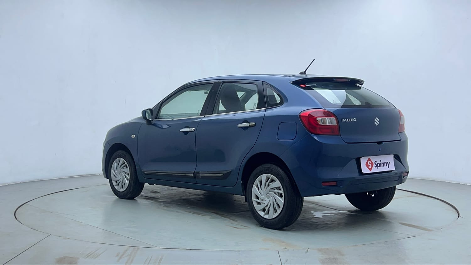 Used 2017 Maruti Suzuki Baleno Sigma 1.2 Petrol Manual exterior LEFT REAR CORNER VIEW
