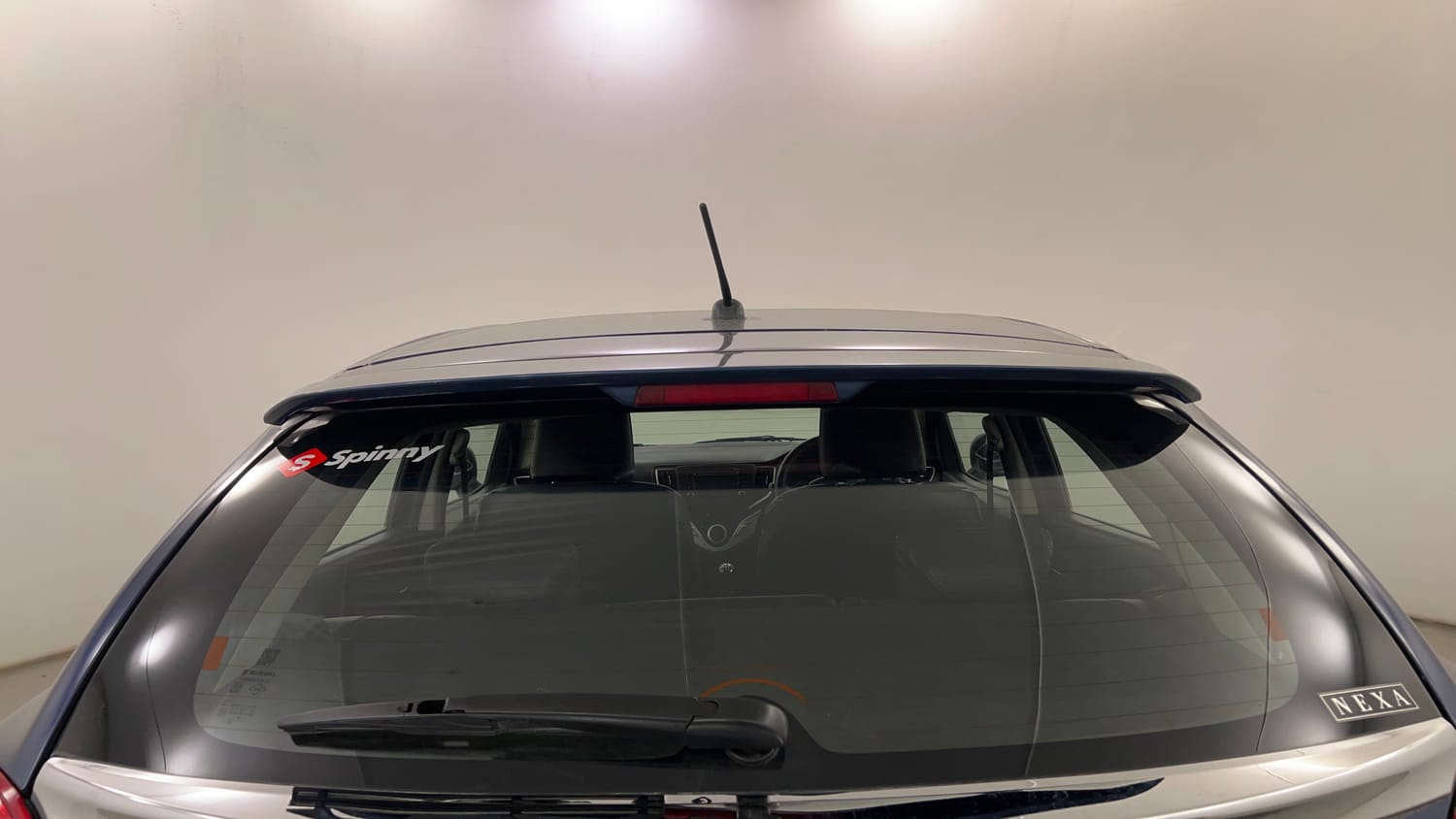 Used 2018 Maruti Suzuki Baleno Delta 1.2 Petrol Manual exterior BACK WINDSHIELD VIEW