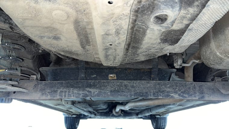 Used 2025 Hyundai Grand i10 Nios Sportz 1.2 Kappa VTVT Petrol Manual extra REAR UNDERBODY VIEW (TAKEN FROM REAR)