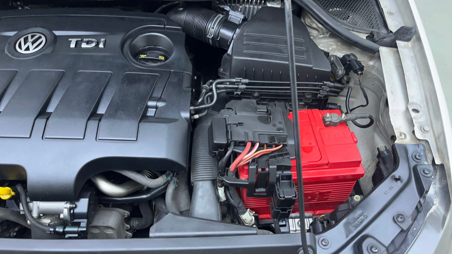 Used 2017 Volkswagen Polo Highline1.5L (D) Diesel Manual engine ENGINE LEFT SIDE VIEW