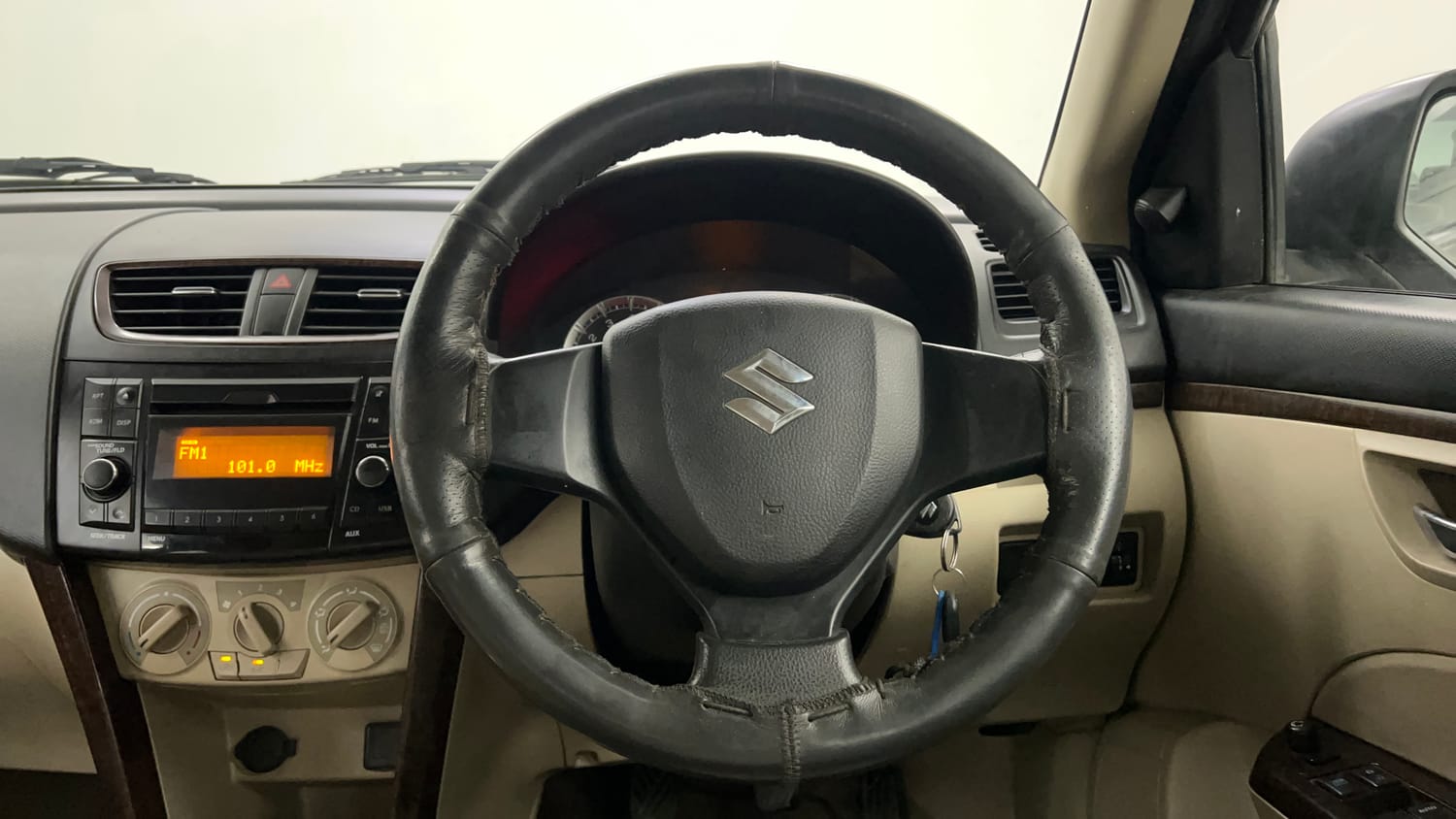 Used 2015 Maruti Suzuki Swift Dzire VXI Petrol Manual interior STEERING VIEW