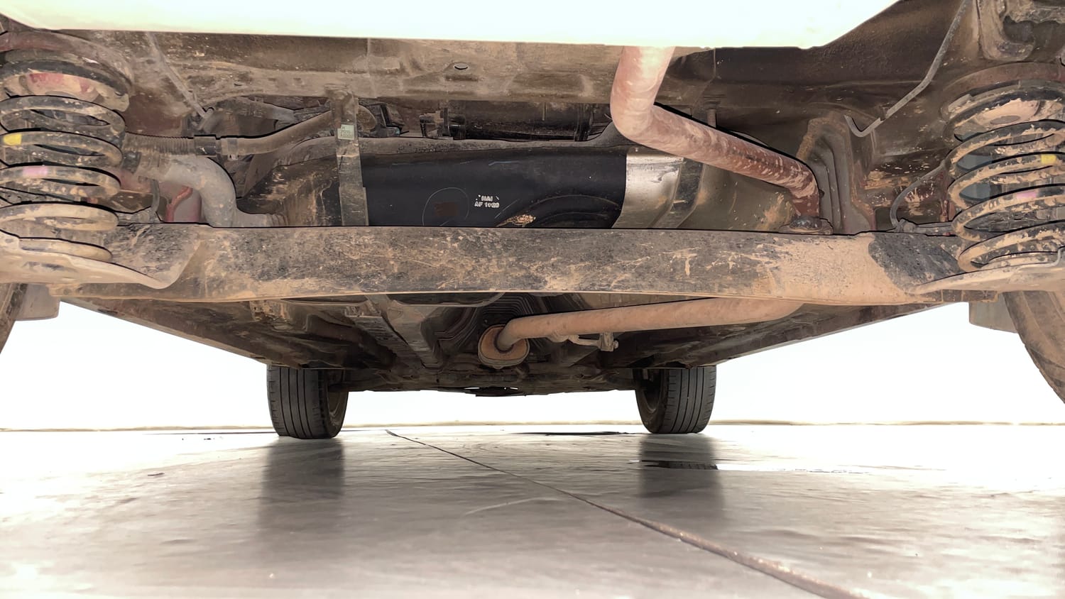 Used 2018 Hyundai Creta SX 1.6 (O) Petrol Petrol Manual extra REAR UNDERBODY VIEW (TAKEN FROM REAR)