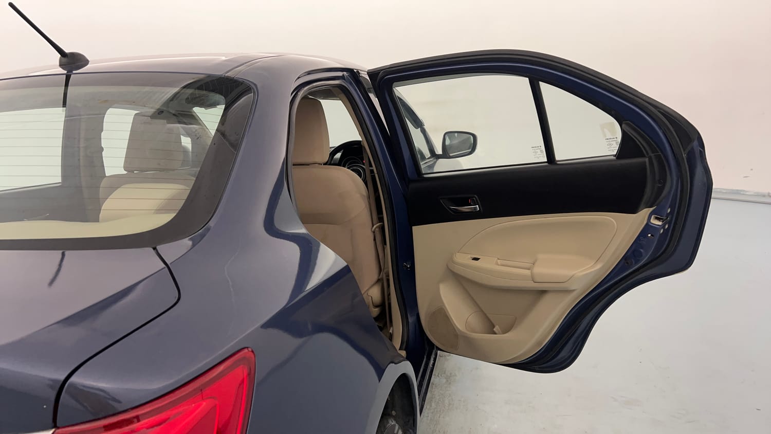 Used 2017 Maruti Suzuki Dzire ZXi Petrol Manual interior RIGHT REAR DOOR OPEN VIEW