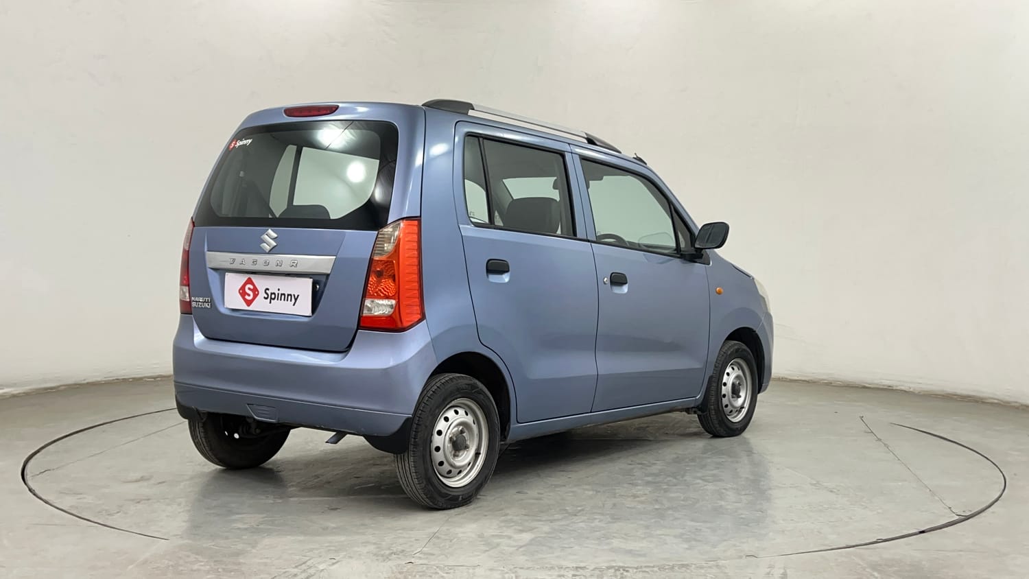 Used 2012 Maruti Suzuki Wagon R LXi Petrol Manual exterior RIGHT REAR CORNER VIEW