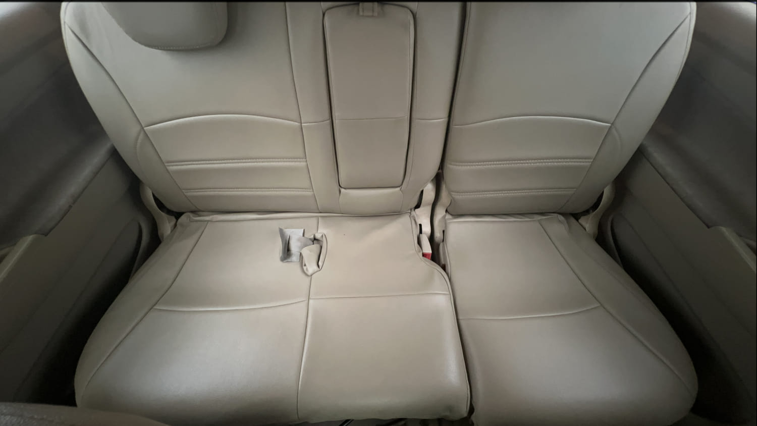 Used 2014 Maruti Suzuki Ertiga ZXi Petrol Manual interior REAR SEAT CONDITION VIEW
