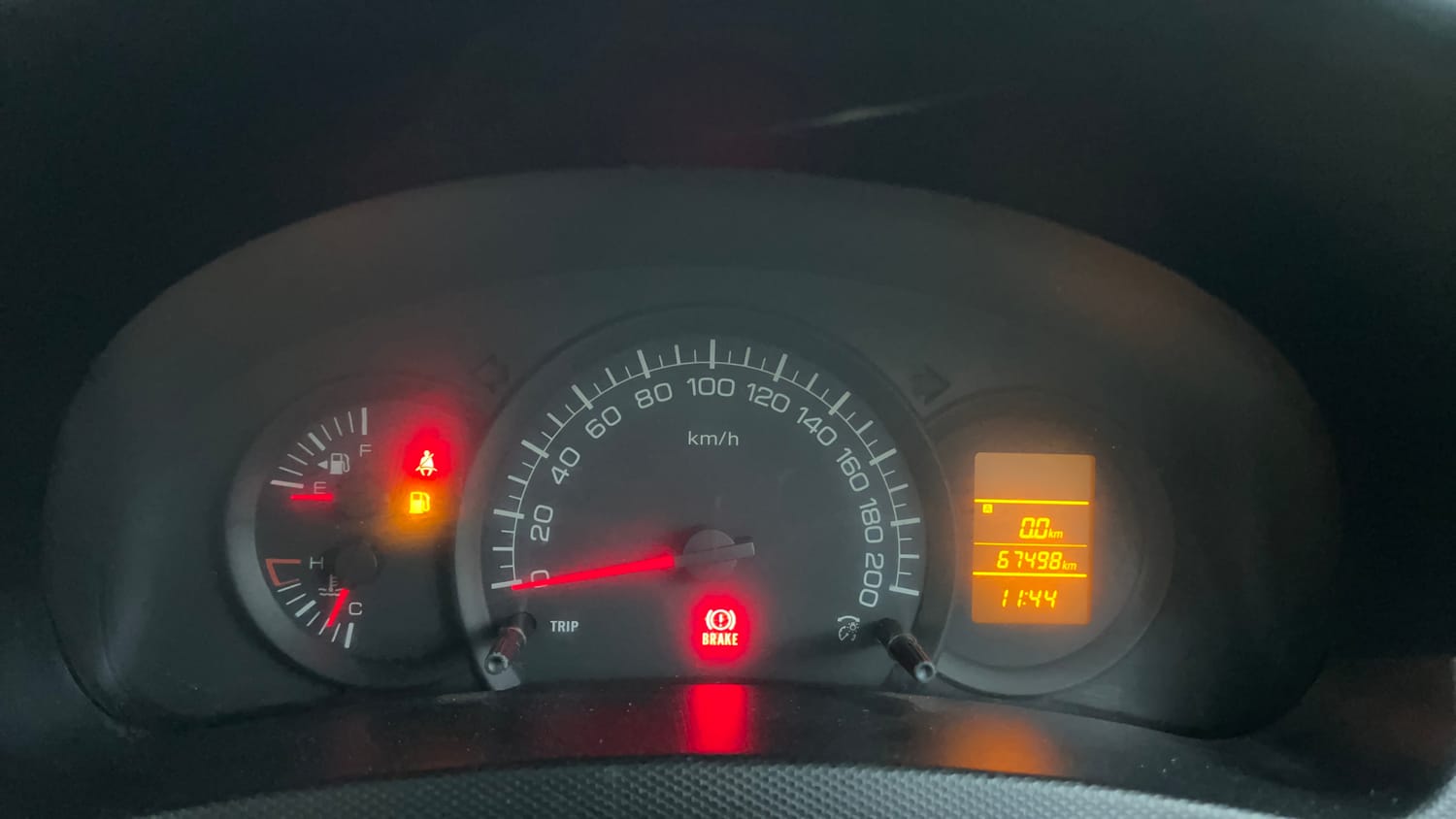 Used 2012 Maruti Suzuki Swift Dzire LXI Petrol Manual interior CLUSTERMETER VIEW