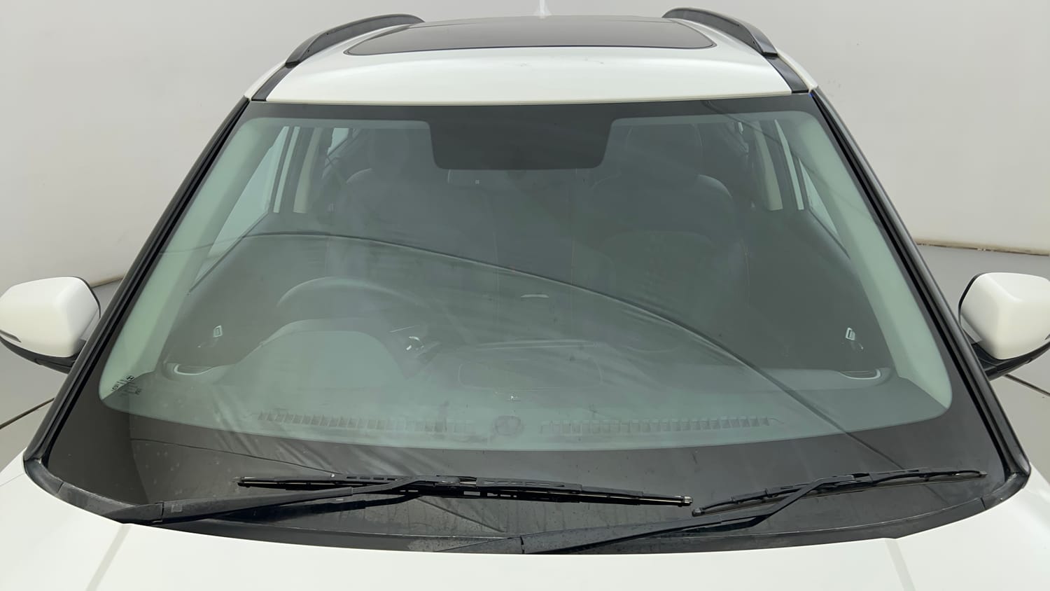 Used 2020 Hyundai Creta SX (O) 1.4 Turbo 7 DCT Petrol Automatic exterior FRONT WINDSHIELD VIEW