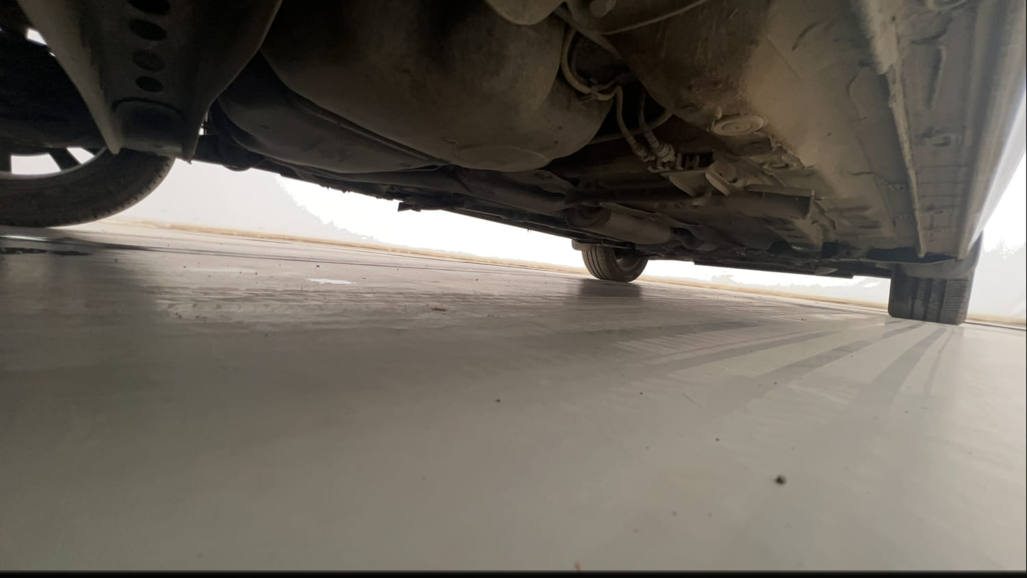 Used 2023 Skoda Slavia Style 1.0L TSI MT Petrol Manual extra REAR RIGHT UNDERBODY VIEW