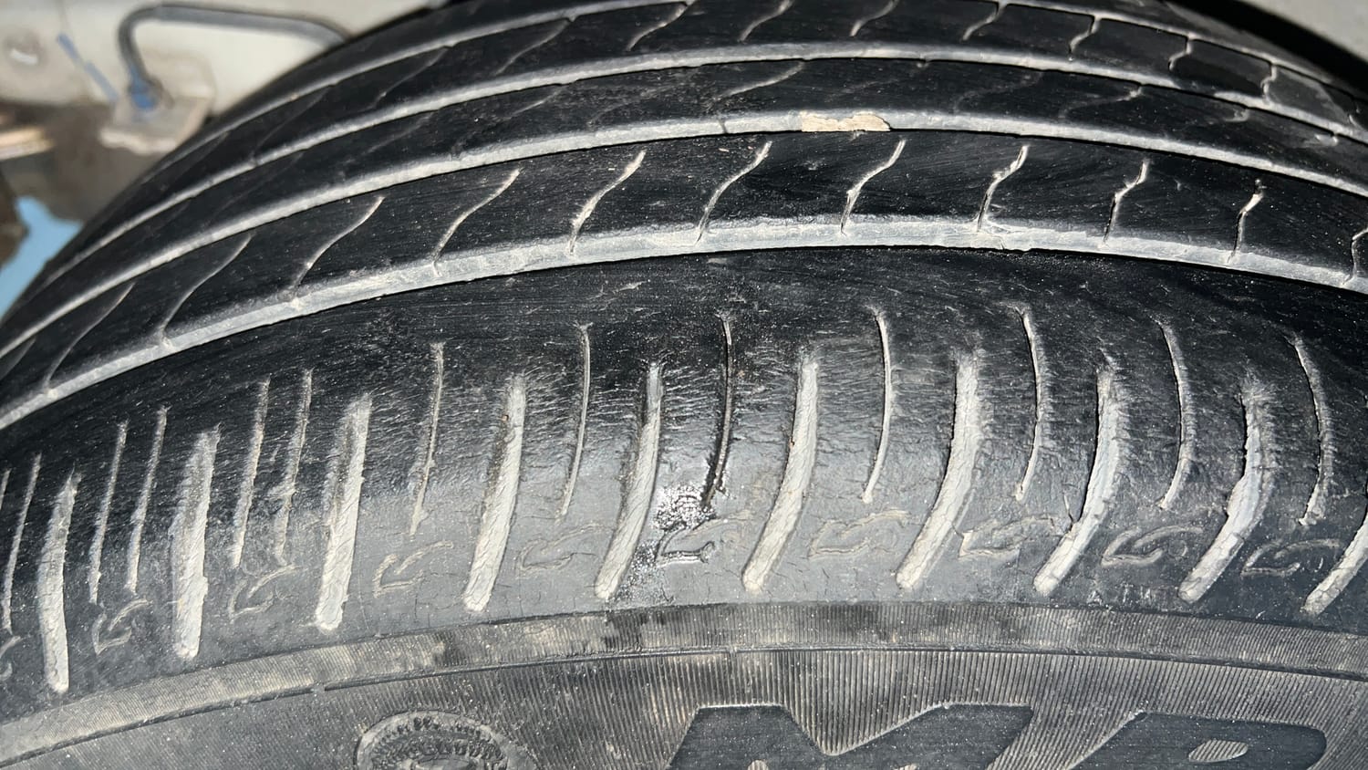 Used 2020 hyundai Venue SX 1.0 Turbo Petrol Petrol Manual tyres RIGHT REAR TYRE TREAD VIEW