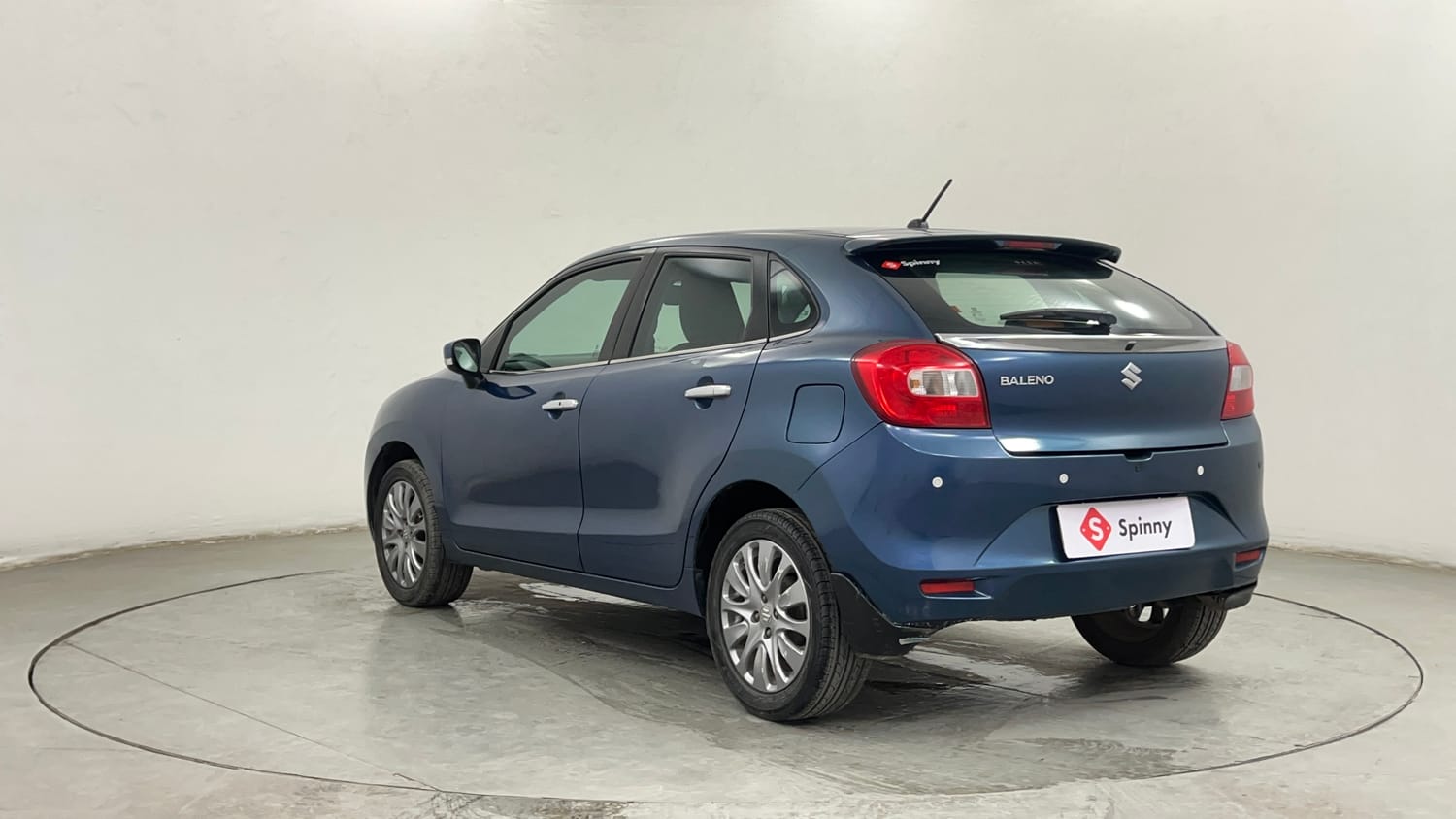 Used 2016 Maruti Suzuki Baleno Zeta 1.2 Petrol Manual exterior LEFT REAR CORNER VIEW