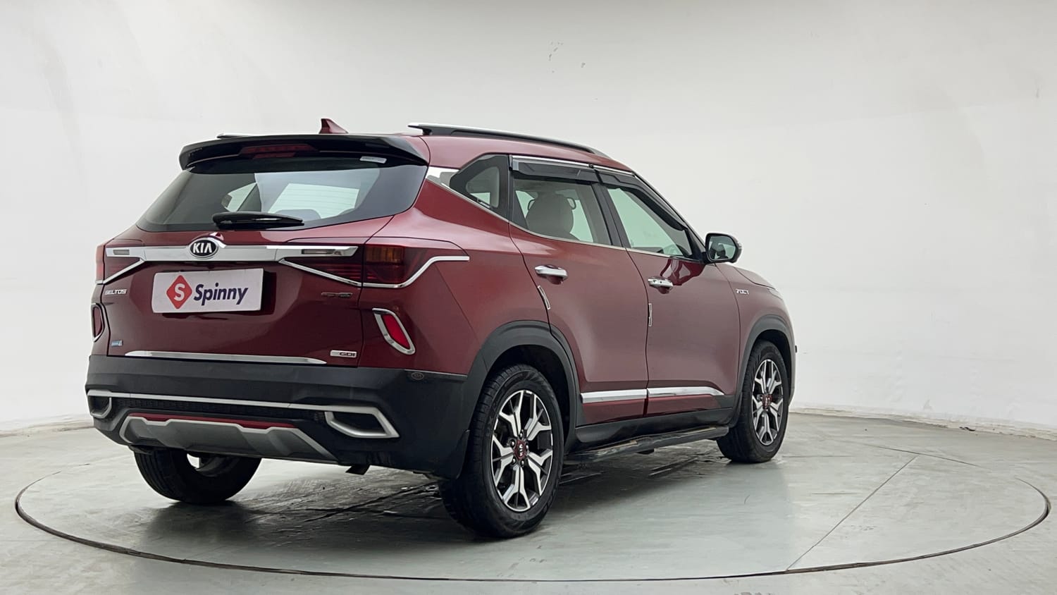 Used 2019 kia Seltos GTX Plus DCT 1.4 Petrol Automatic exterior RIGHT REAR CORNER VIEW