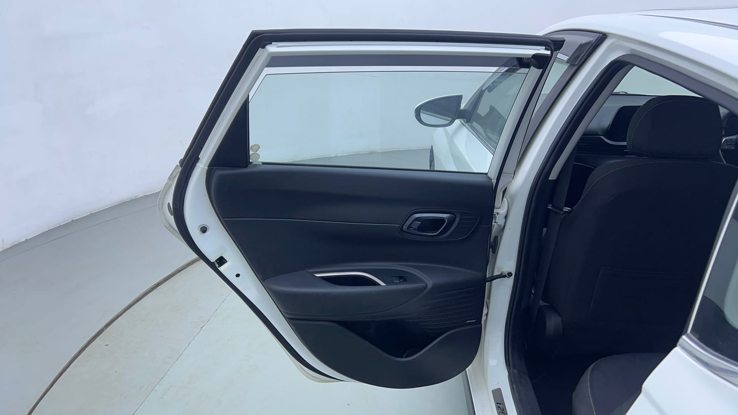 Used 2023 Hyundai New i20 Asta (O) 1.2 MT Petrol Manual interior LEFT REAR DOOR OPEN VIEW
