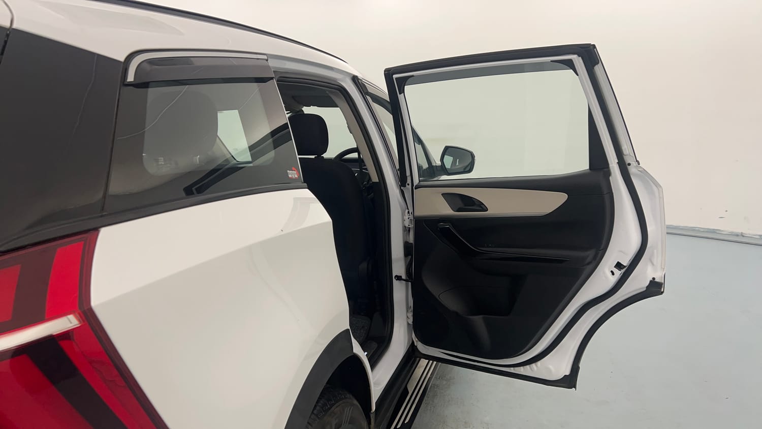 Used 2025 Mahindra XUV700 AX5 Petrol MT 7 STR Petrol Manual interior RIGHT REAR DOOR OPEN VIEW
