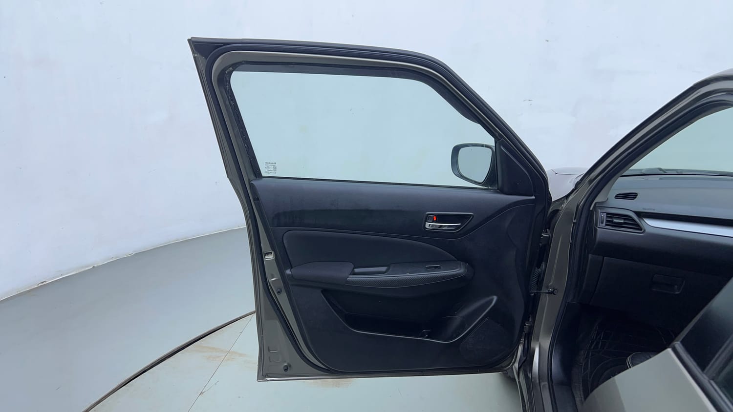 Used 2022 Maruti Suzuki Swift VXi Petrol Manual interior LEFT FRONT DOOR OPEN VIEW
