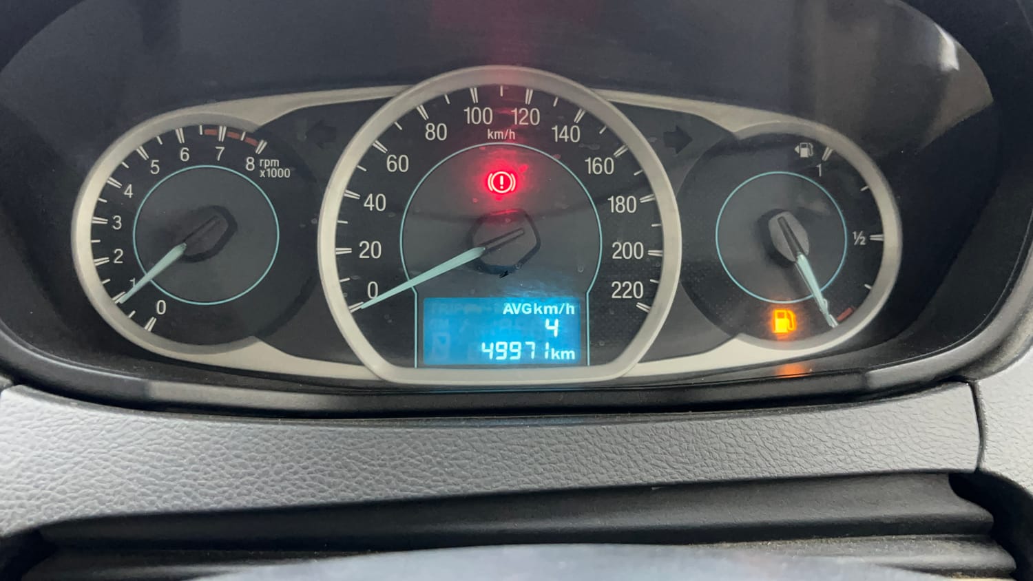 Used 2015 Ford Figo Aspire Trend 1.2 Ti-VCT Petrol Manual interior CLUSTERMETER VIEW