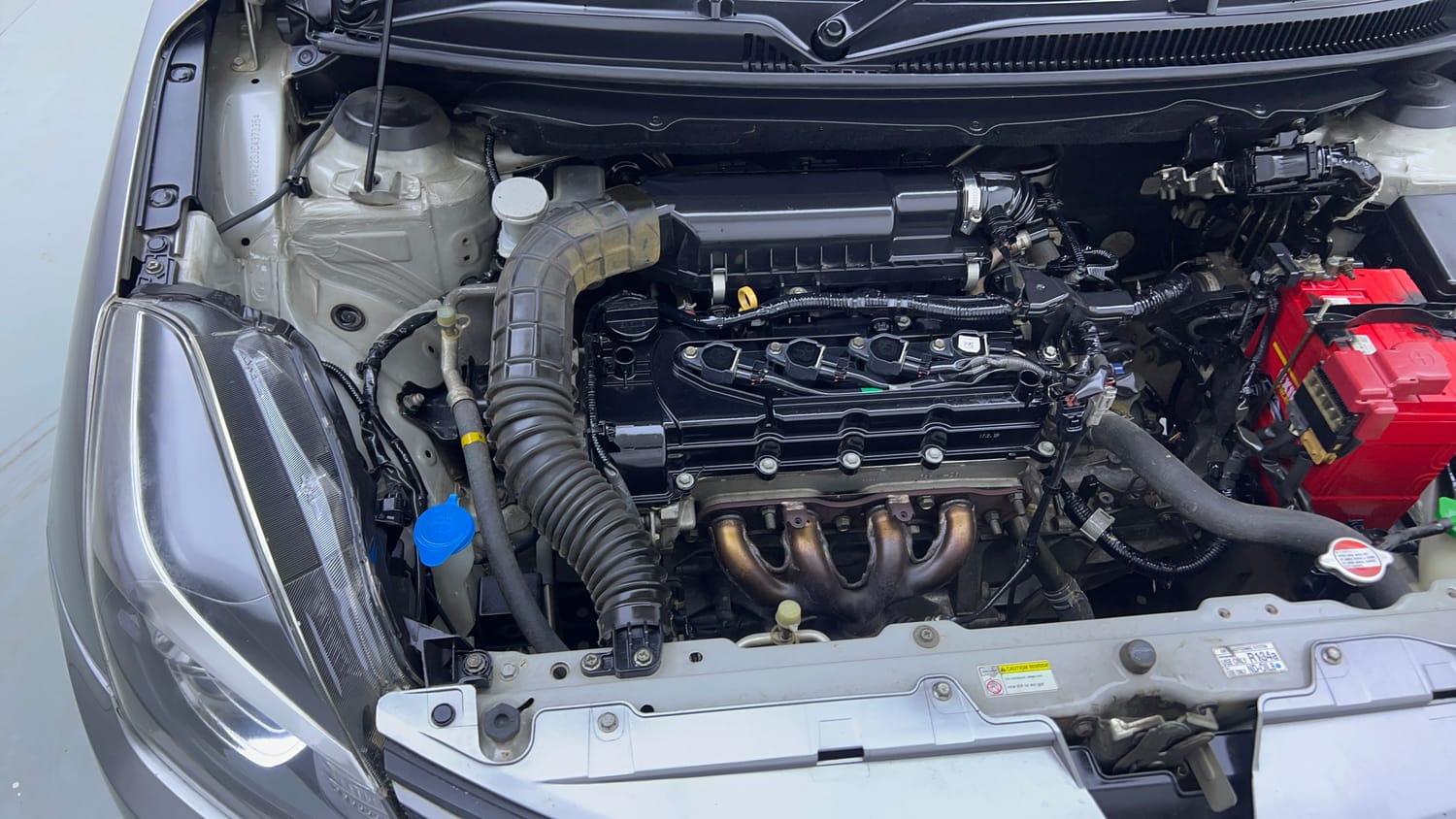 Used 2018 Maruti Suzuki Baleno Alpha 1.2 Petrol Manual engine ENGINE RIGHT SIDE VIEW